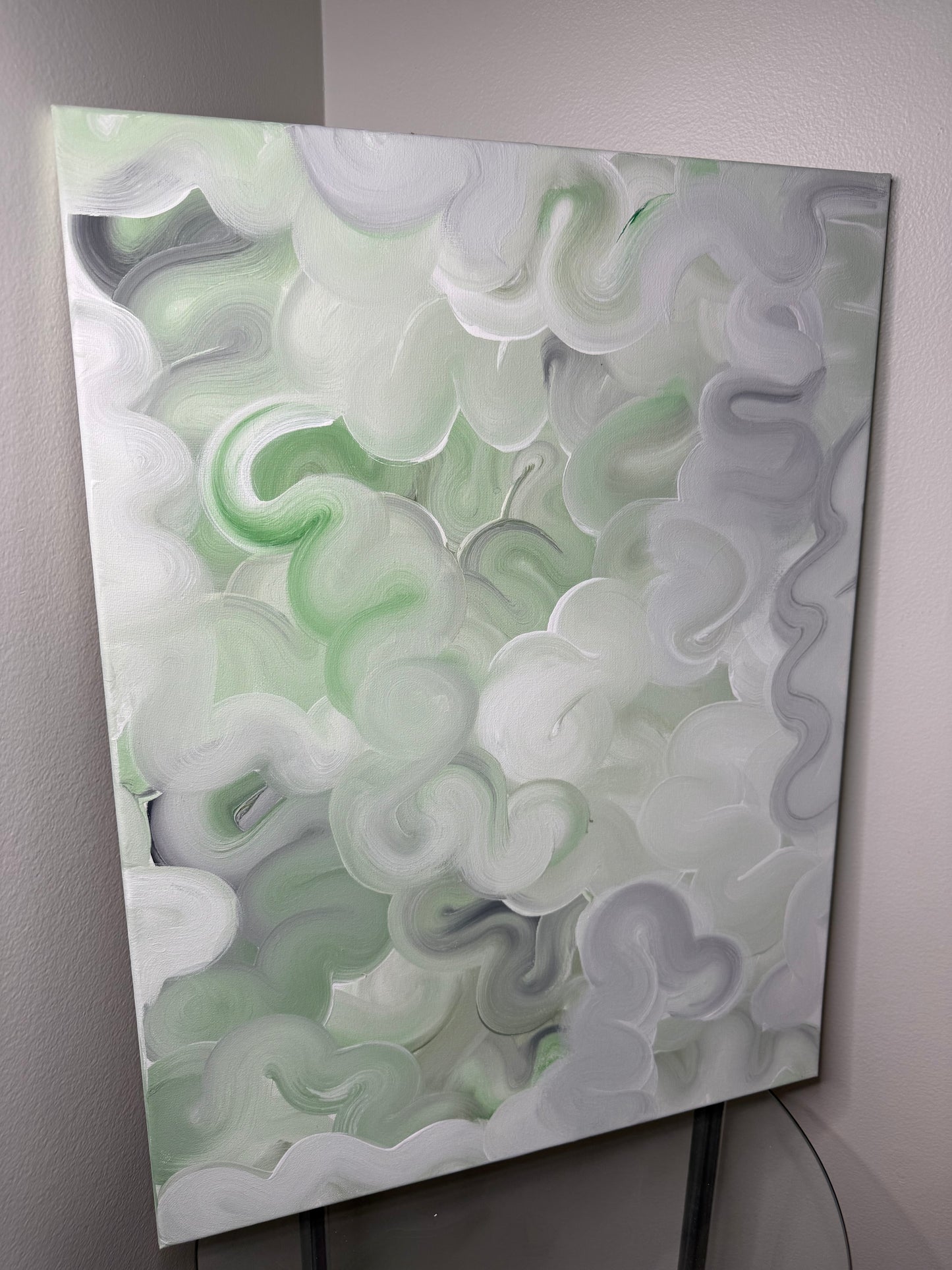 Mystery Abstract Painting (Pick Your Colors!)