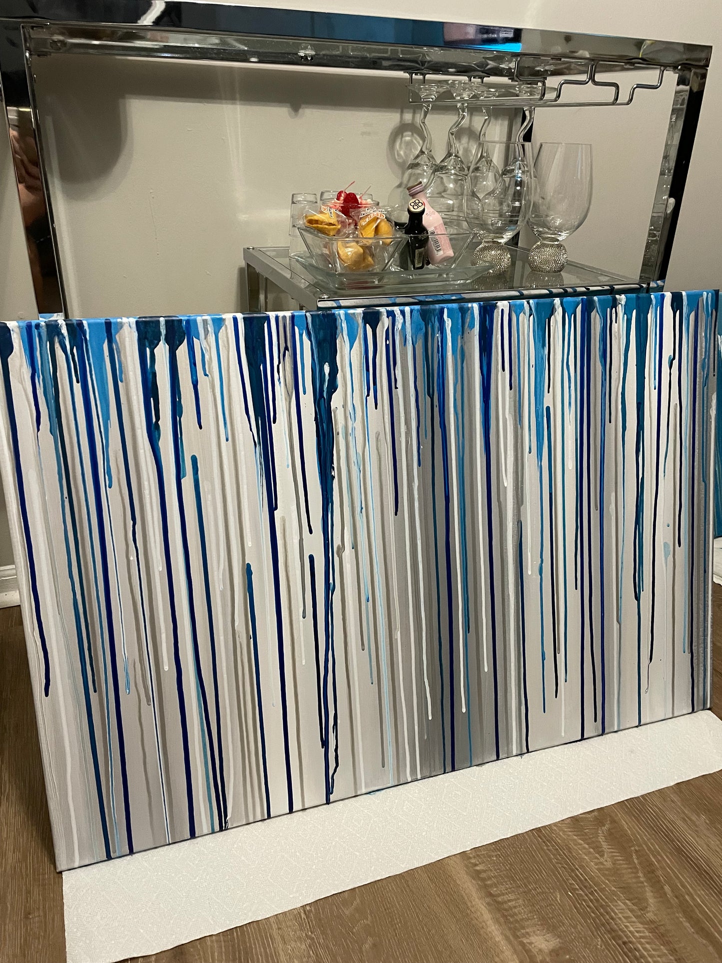 Mystery Abstract Painting (Pick Your Colors!)