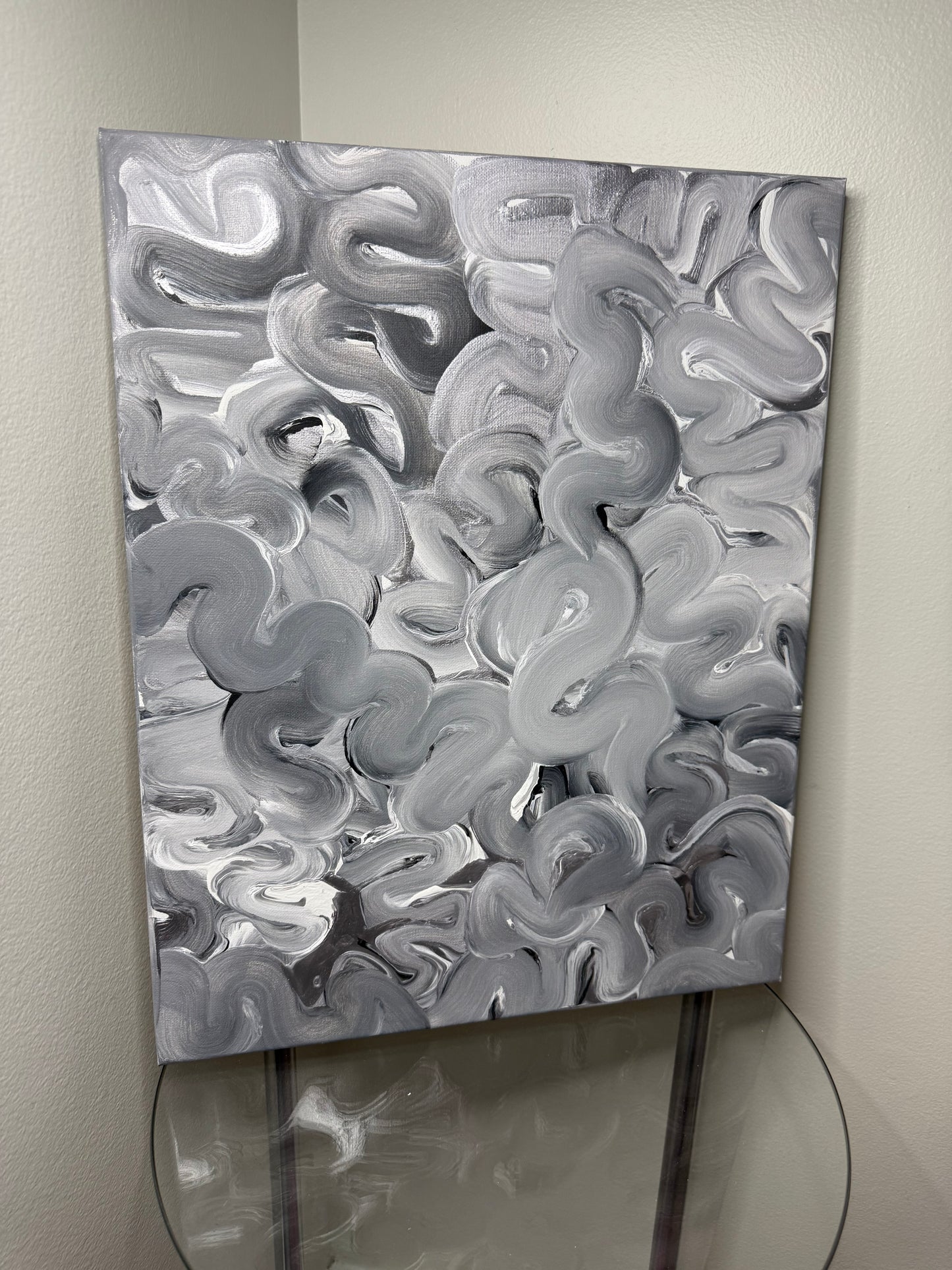 Mystery Abstract Painting (Pick Your Colors!)