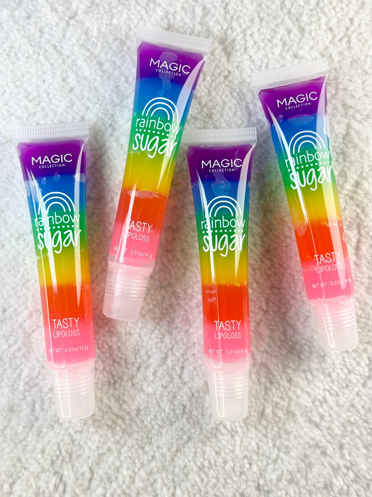 Magic Rainbow Sugar Lipgloss (1pc)