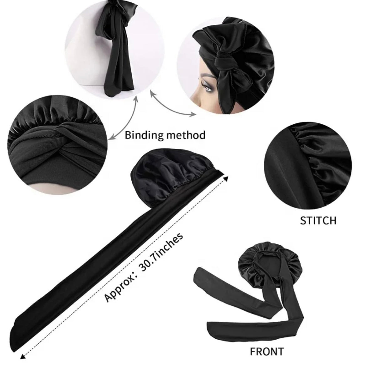 Satin Hair Bonnet