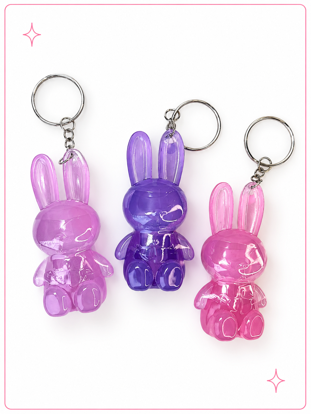 Bunny Lip Oil Keychain