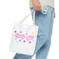 LUCKY GIRL WHITE TOTE