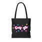 LUCKY GIRL BLACK TOTE