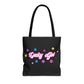 LUCKY GIRL BLACK TOTE