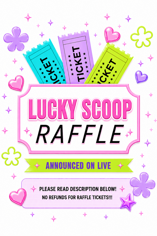 Lucky Scoop Raffle Ticket (READ DESCRIPTION! NO REFUNDS!)