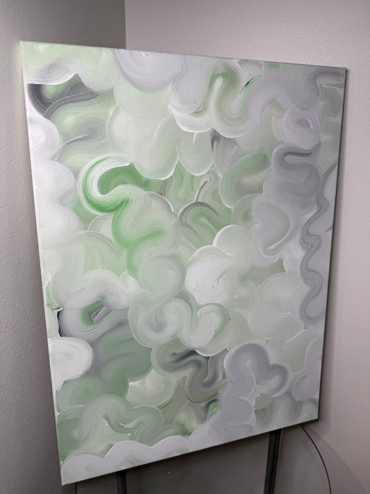 Mystery Abstract Painting (Pick Your Colors!)