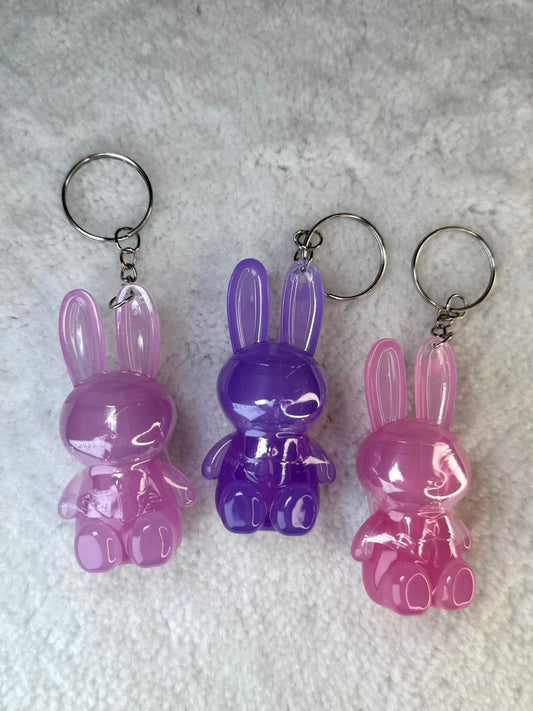 Bunny Lip Oil Keychain