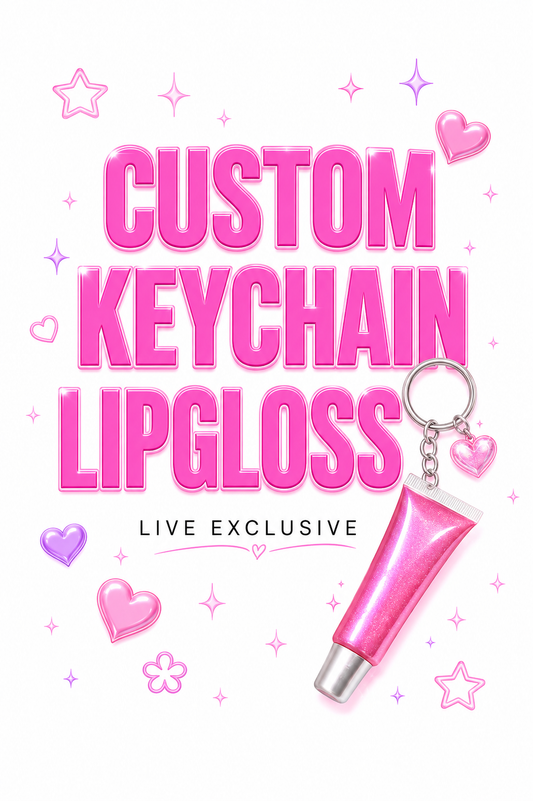 Custom Keychain Lip Gloss