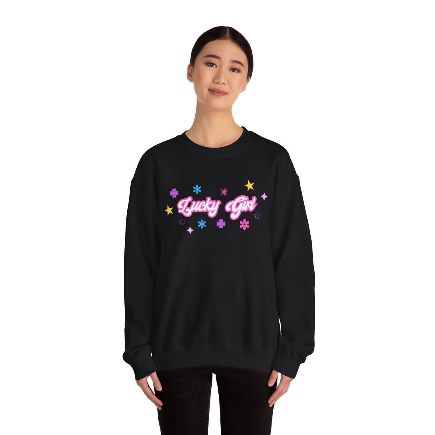 LUCKY GIRL CREWNECK