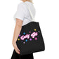 LUCKY GIRL BLACK TOTE
