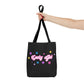 LUCKY GIRL BLACK TOTE
