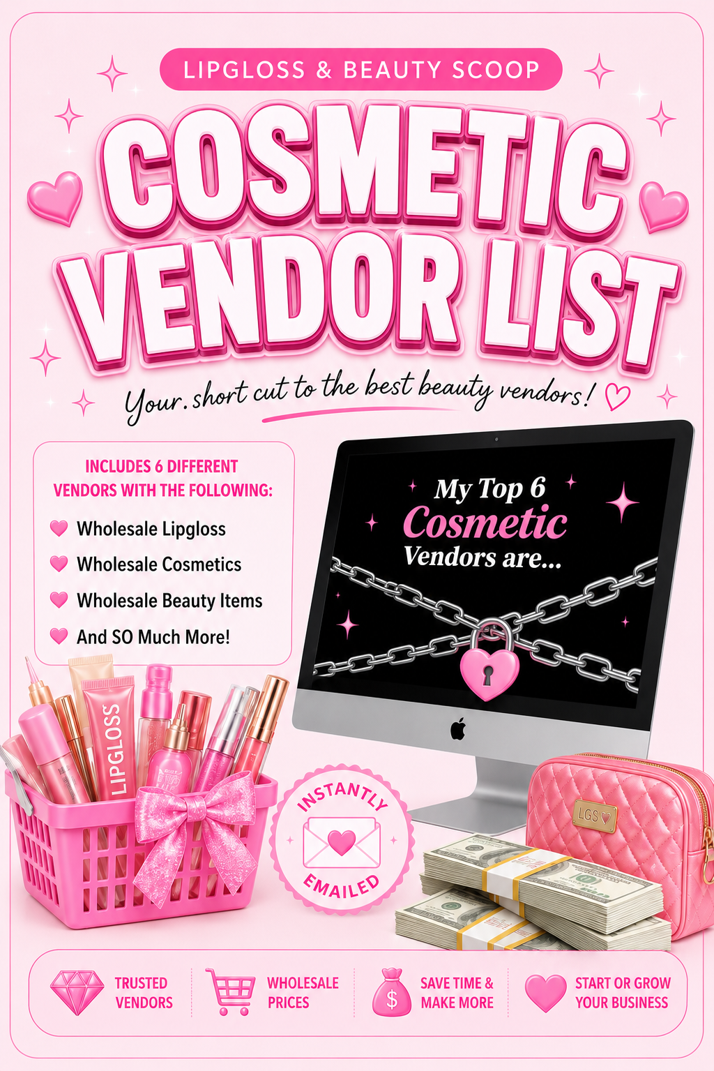Cosmetic Vendor List