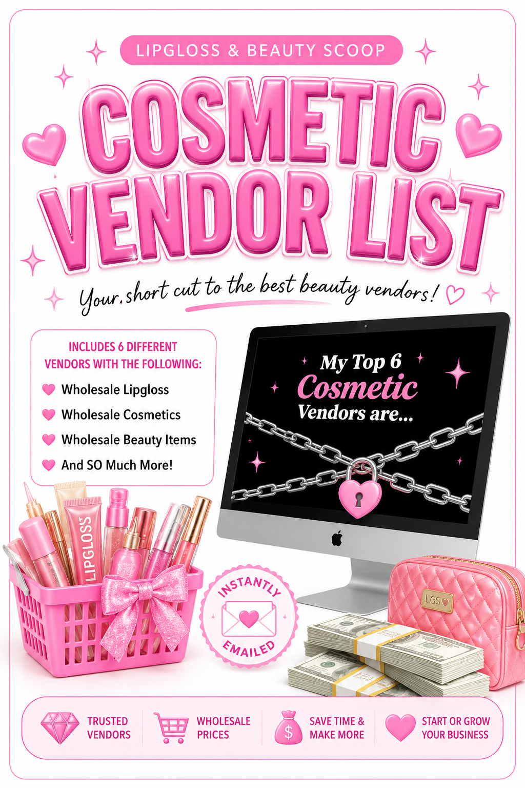 Cosmetic Vendor List