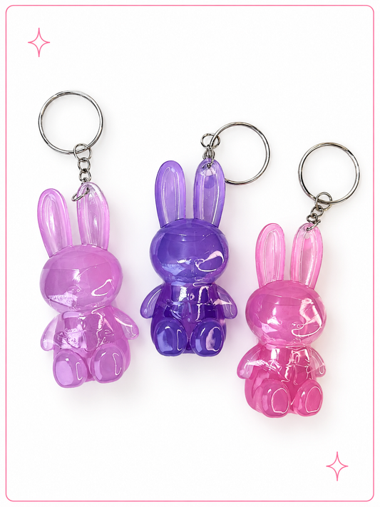 Bunny Lip Oil Keychain